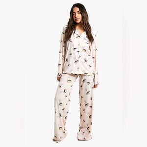 NWT Boohoo Espresso Martini Pajamas SZ 4